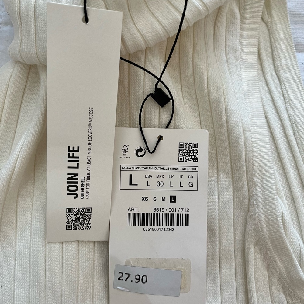 Zara Crop Turtleneck